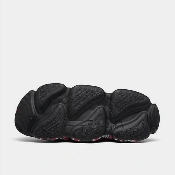 Champion Clog Shoes Mens 10 Super Meloso Smile Jersey Lined Closed Toe Black Red - Picture 6 of 6